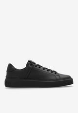 Balmain B-Court Leather Low-Top Sneakers Black CM1VI288 LVTR-0PA