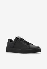 Balmain B-Court Leather Low-Top Sneakers Black CM1VI288 LVTR-0PA