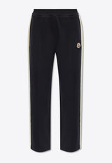 Moncler Logo Patch Piqué Track Pants Navy J10938H00001 899V9-778