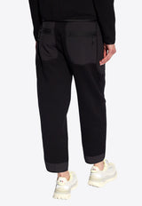 Moncler Paneled Track Pants Black J10939L00005 M1367-999