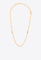 Tory Burch Good Luck Chain-Link Necklace Gold 150517 0-720