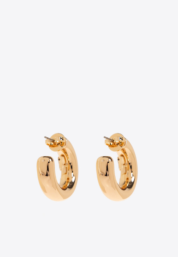 Tory Burch Essential Logo Hoop Earrings Gold 152881 0-720