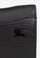 Burberry Rocking Horse Leather Wallet
 Black 8081669 A1189-BLACK