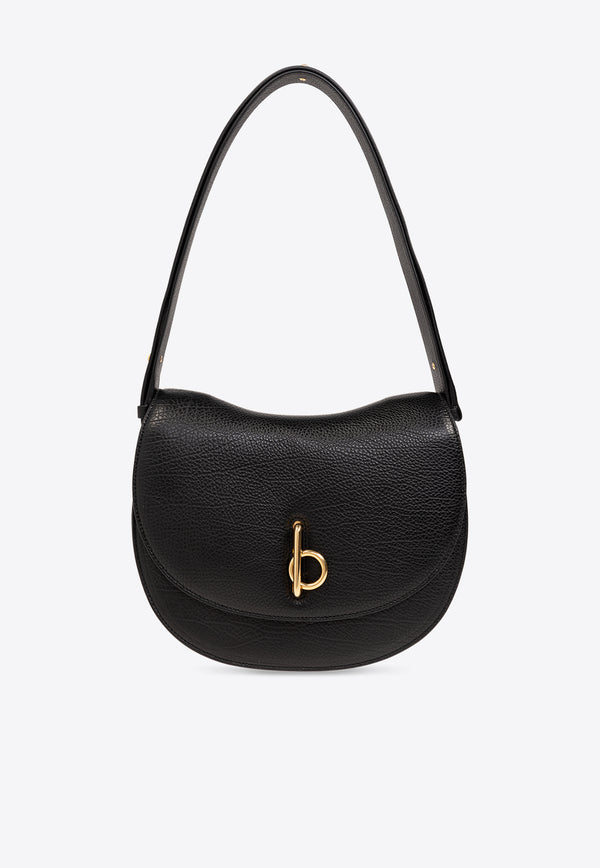 Burberry Medium Rocking Horse Crossbody Bag Black 8081007 A1189-BLACK