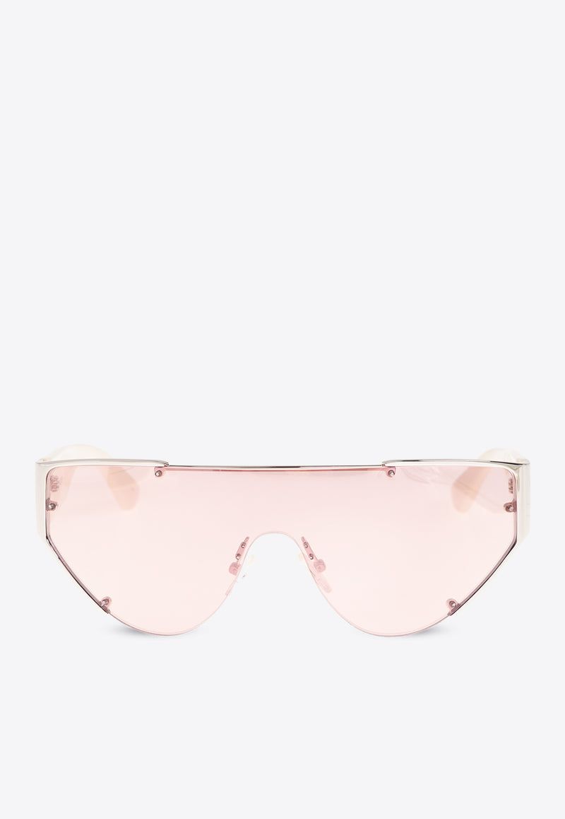 Alexander McQueen Grip Shield Sunglasses Pink 792510 I3331-1268