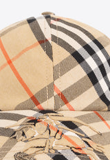 Burberry Signature Check Baseball Cap Beige 8085723 A2021-SAND