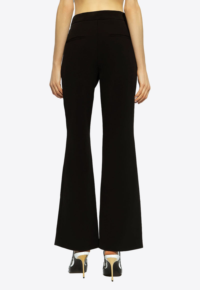 Flared Crepe Pants