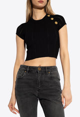 Knitted Cropped Top