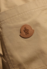 Moncler Straight-Leg Track Pants Beige J10912A00037 597LL-202