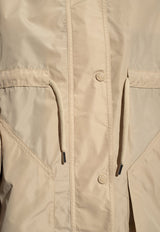 Moncler Mantio Zip-Up Parka Beige J10931B00002 597JT-268