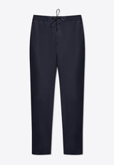 Moncler Elasticated Waistband Track Pants Navy J10912A00037 597LL-77B