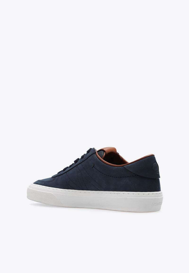 Moncler Monclub Low-Top Suede Sneakers Navy J109A4M00210 M4295-754