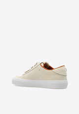 Moncler Monclub Low-Top Suede Sneakers Cream J109A4M00210 M4295-20F