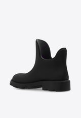 Burberry Marsh Rubber Rain Boots Black 8077371 A1189-BLACK