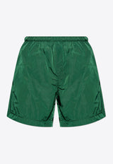 Burberry Elastic Side Insert Swim Shorts Green 8082306 B8636-IVY