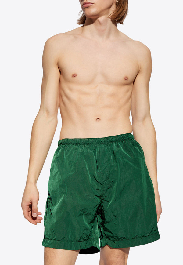 Burberry Elastic Side Insert Swim Shorts Green 8082306 B8636-IVY