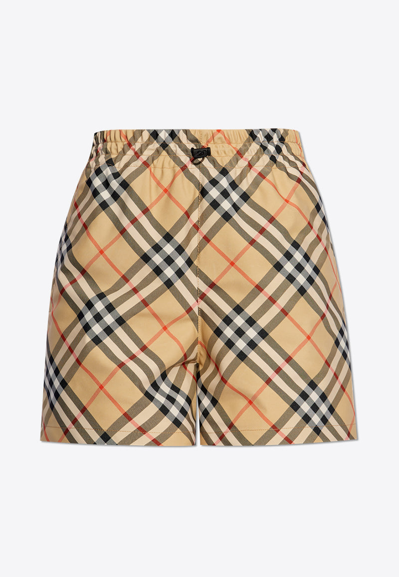 Burberry Vintage Check Mini Shorts  Beige 8088290 B9368-SAND IP CHECK