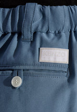 Kenzo Tailored Loose Pants Blue FE52PA077 9FD-67