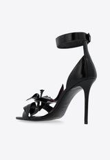 Balmain Ruby 95 Patent-Leather Sandals