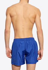 Balmain Logo Detail Swim Shorts