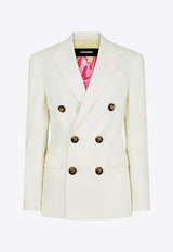 Dsquared2 Boston Double-Breasted Suit White S75FT0251S76498_101