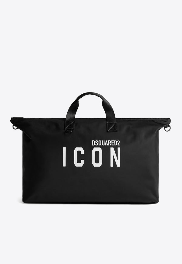 Dsquared2 Be Icon Duffle Bag Black DFM004611703199_M436