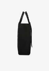 Palm Angels Logo Print Tote Bag Black PMNA074S24FAB001_1001