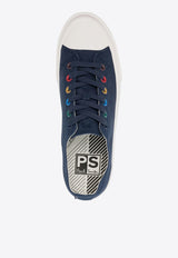 Paul Smith Painted Eyelet Canvas Sneakers Navy M2SKIN15KCVS_49