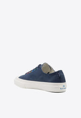 Paul Smith Painted Eyelet Canvas Sneakers Navy M2SKIN15KCVS_49