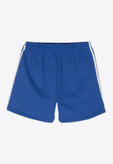 P.A.R.O.S.H Side Striped Logo Shorts Blue D210567CASH24_083