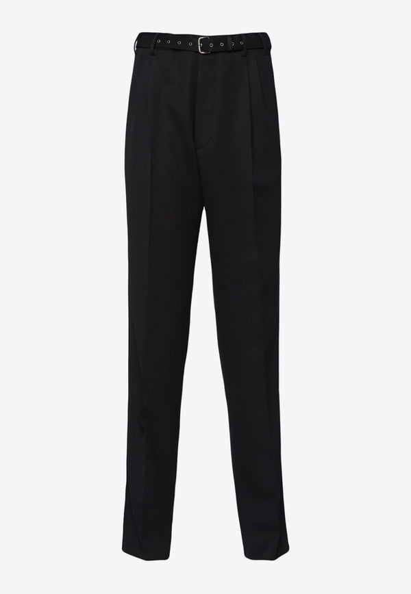 Prada Wool Tailored Pants Black UP0244SOOO1358_F0002