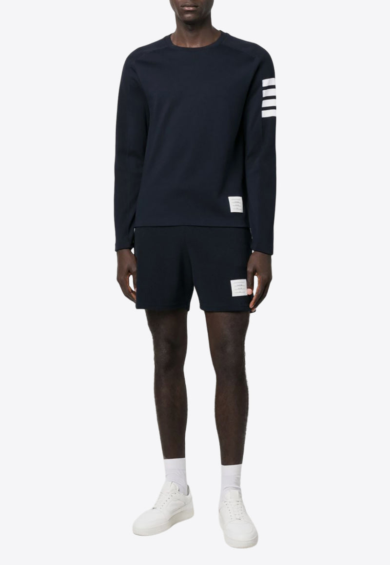 Thom Browne 4-bar Stripes Long-Sleeved T-shirt Blue MJS245A07323_415