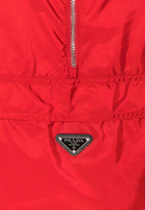 Prada Enamel Logo Windbreaker Jacket Red SGC534SOOO1WQ9_F0011