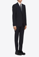 Prada Single-Breasted Wool Blend Suit Navy UAF420S152D39_F0008