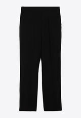 Max Mara Nepeta Wool Crepe Tailored Pants Black 2411131081600NEPETA_003