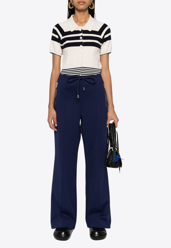 JW Anderson Bootcut Track Pants Blue JR0043PG0999_884