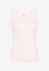 P.A.R.O.S.H Ribbed Knit Tank Top  Pink D540712CIPRIA24_085