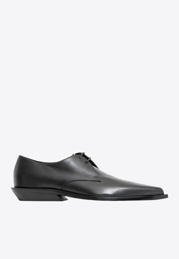 Ann Demeulemeester Jip Calf Leather Derby Shoes Black B0011799LT131_099