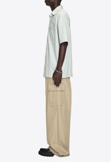 Off-White Wide-Leg Cargo Pants OMCF037S24FAB001_6262 Beige