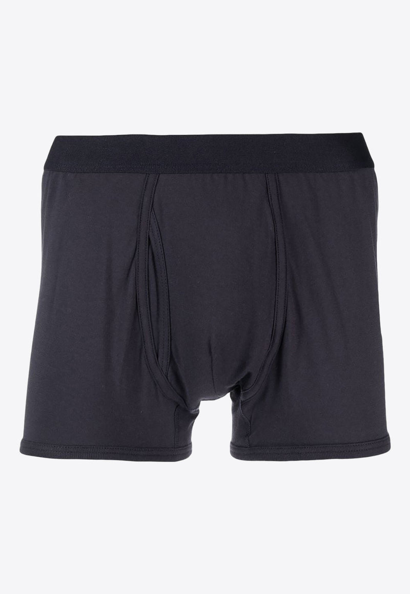 Comme Des Garçons Basic Jersey Boxers Navy FZT913PER_2NAVY