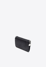 Stella McCartney Small Falabella Logo-Charm Wallet 431000W9132_1000 Black