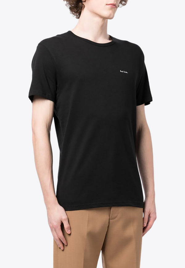 Paul Smith Basic Logo T-shirts - Set of 3 Black M1A389M3PK_79