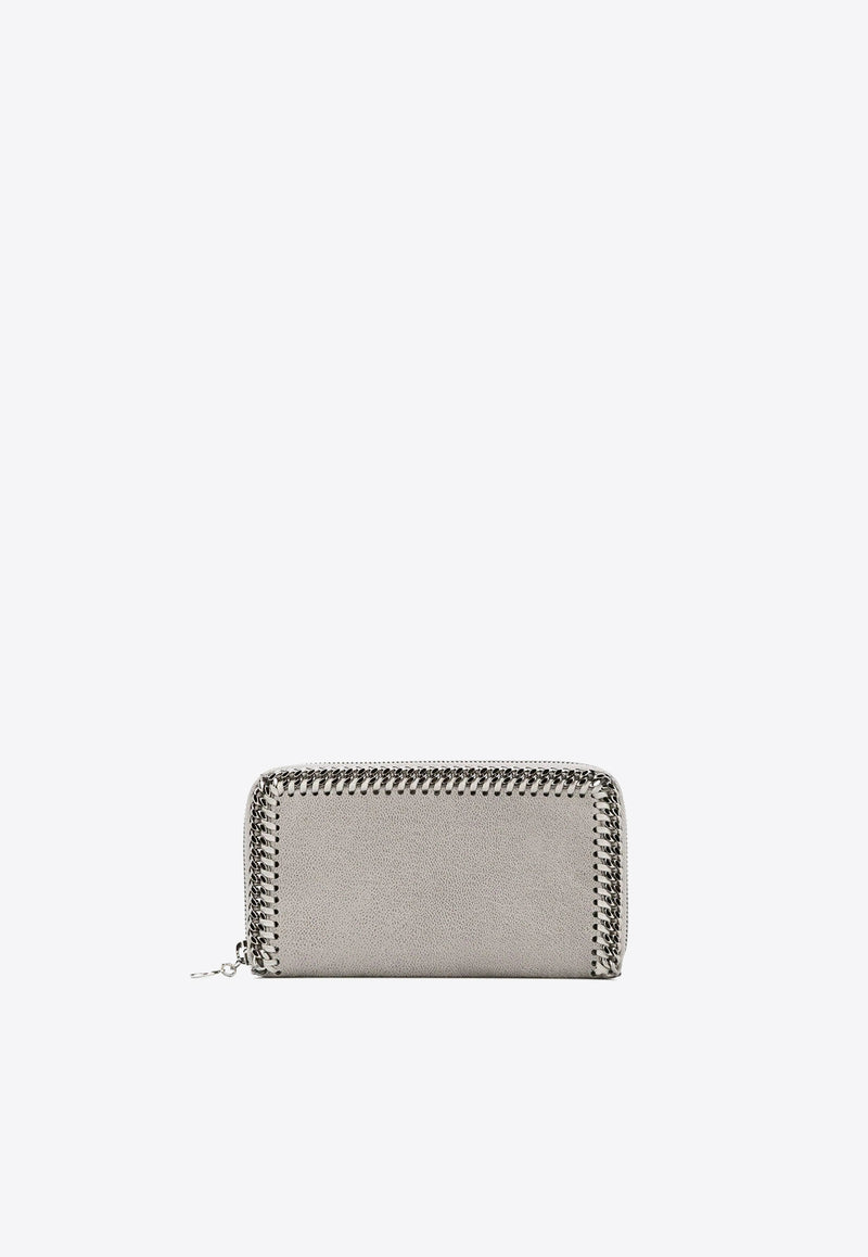 Stella McCartney Falabella Zip-Around Continental Wallet 434750W9132_1220 Gray