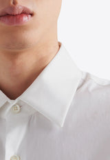 Prada Classic Long-Sleeved Shirt White UCM608SOOO10HT_F0009