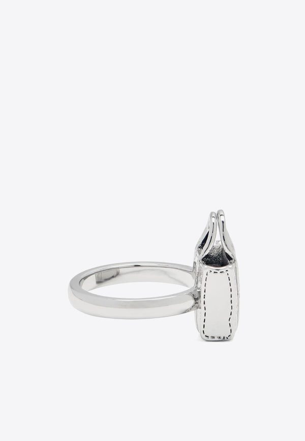 Marc Jacobs Tote Bag Sculpted Ring 2P4JRN001J21_029 Silver