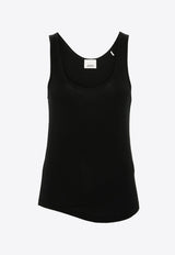 Isabel Marant Malia Jersey Tank Top Black TS0205FBB2N01I_01BK