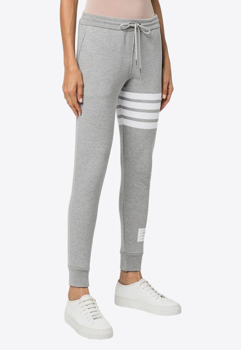 Thom Browne 4-bar Stripes Track Pants Gray FJQ001A00535_055