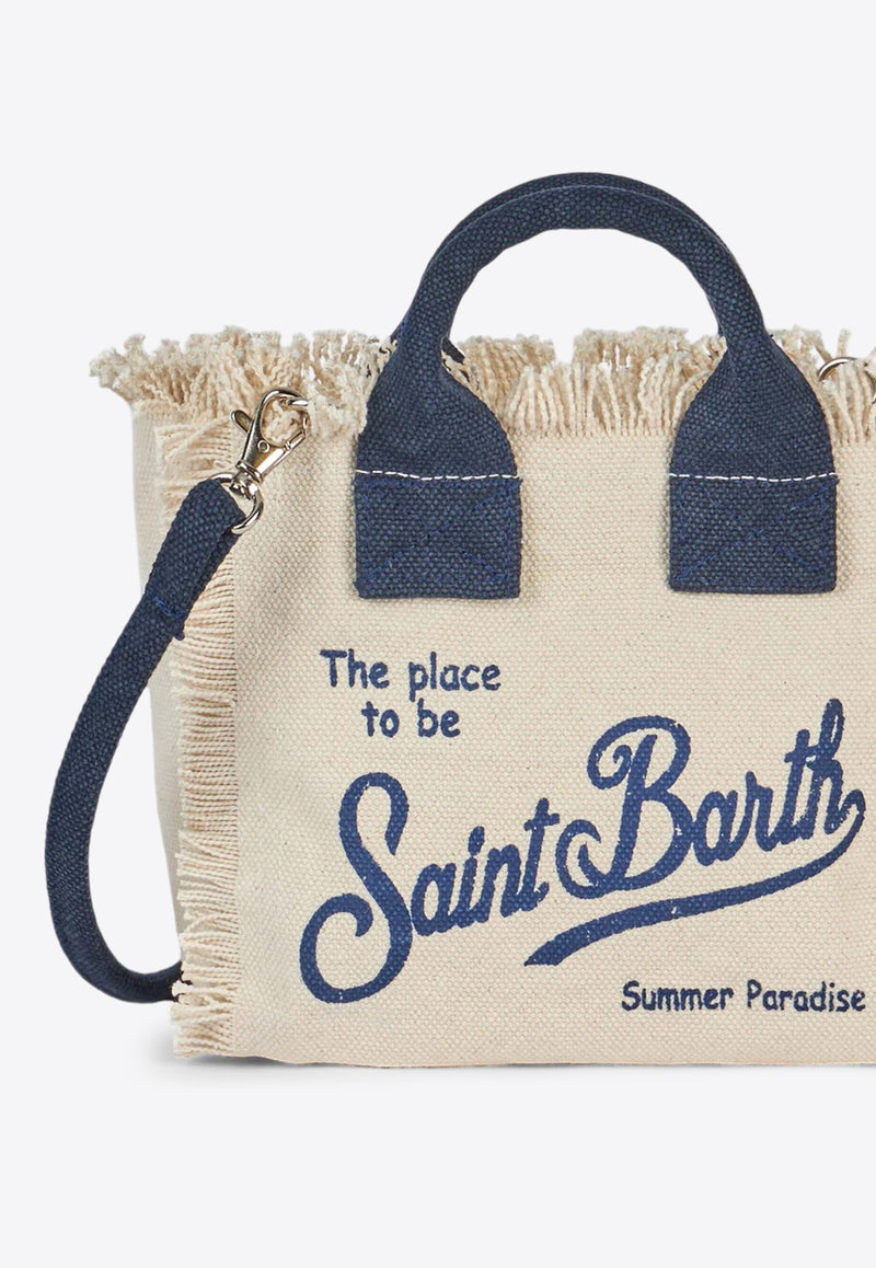 MC2 Saint Barth Mini Vanity Canvas Tote Bag Beige VAMI001_01022F