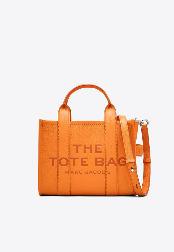 Marc Jacobs The Small Leather Tote Bag Tangerine H009L01SP21_818