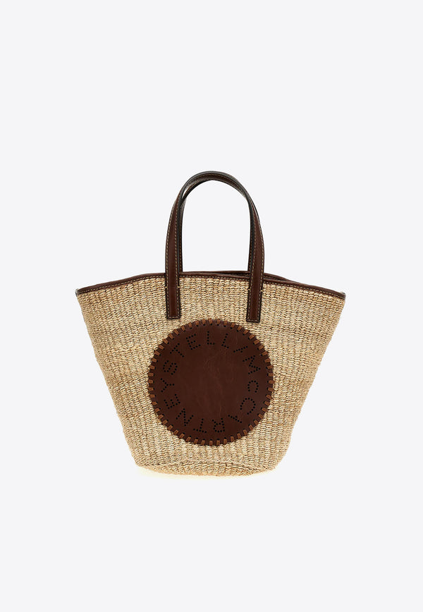 Stella McCartney Abaca Basket Tote Bag Natural 7B0082WP0374_9500